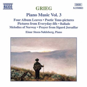 Grieg Edvard - Piano Music Vol 3 in the group Externt_Lager /  at Bengans Skivbutik AB (1782906)