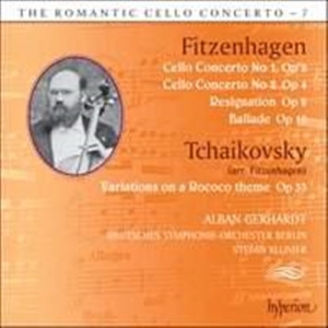 Fitzenhagen / Tchaikovsky - The Romantic Cello Concerto, Vol. 7 in the group Externt_Lager /  at Bengans Skivbutik AB (1787162)