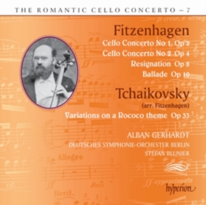 Fitzenhagen / Tchaikovsky - The Romantic Cello Concerto, Vol. 7 in the group Externt_Lager /  at Bengans Skivbutik AB (1787162)