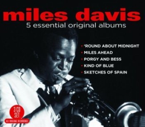 DAVIS MILES - 5 Essential Albums (Incl. Kind Of B in the group CD / Jazz/Blues at Bengans Skivbutik AB (1795399)