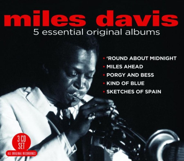 Davis Miles - 5 Essential Albums (Incl. Kind Of B in the group CD / Bestsellers at Bengans Skivbutik AB (1795399)