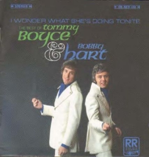Boyce And Hart - I Wonder What She's Doing Tonight - in the group CD / Pop at Bengans Skivbutik AB (1796880)