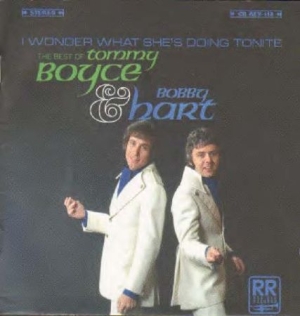Boyce And Hart - I Wonder What She's Doing Tonight - in the group CD / Pop-Rock at Bengans Skivbutik AB (1796880)