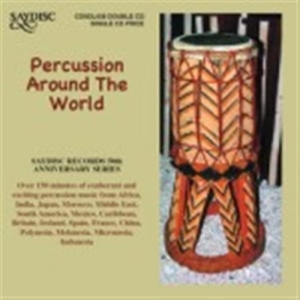 Various - Percussion Around The World in the group CD / Elektroniskt,World Music at Bengans Skivbutik AB (1798359)