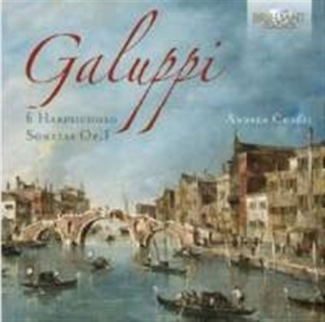 Galuppi Baldassare - Harpsichord Sonatas in the group Externt_Lager /  at Bengans Skivbutik AB (1799081)