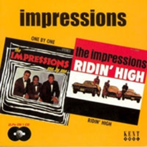Impressions - One By One / Ridin' High in the group CD / Pop-Rock,RnB-Soul at Bengans Skivbutik AB (1811152)