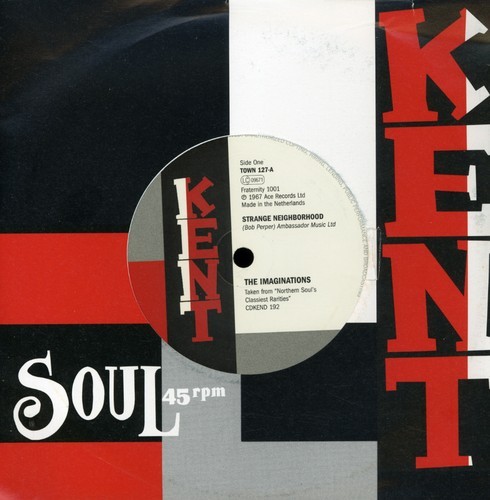 Imaginations/ Diplomats - Strange Neighborhood/Cards On The T in the group VINYL / Pop at Bengans Skivbutik AB (1816226)
