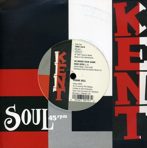 Charmaines / Frank Dell - I Idolize You / He Broke Your Game in the group VINYL / Pop at Bengans Skivbutik AB (1816231)