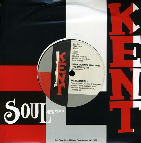 Hesitations/Mary Love Comer - Is This The Way To Treat A Girl/Com in the group VINYL / Pop at Bengans Skivbutik AB (1816236)