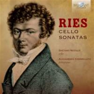 Ries Ferdinand - Cello Sonatas in the group Externt_Lager /  at Bengans Skivbutik AB (1820420)