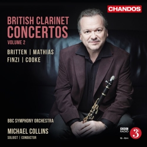 Britten / Cooke / Finzi / Mathias - British Clarinet Concertos, Vol. 2 in the group Externt_Lager /  at Bengans Skivbutik AB (1840147)