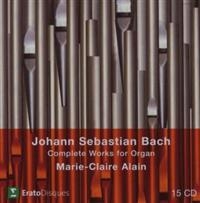 Marie-Claire Alain - Bach, Js: Complete Organ Works in the group CD / Klassiskt at Bengans Skivbutik AB (1844893)