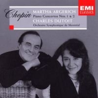 MARTHA ARGERICH/CHARLES DUTOIT - CHOPIN: PIANO CONCERTOS NOS. 1 in the group CD / Klassiskt at Bengans Skivbutik AB (1845998)