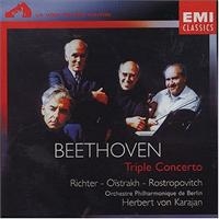 Herbert Von Karajan/Various Ar - Triple Concerto, Piano Sonata in the group CD / Klassiskt at Bengans Skivbutik AB (1846748)