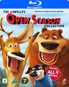 Movie - Open Season 1-4 Box Bd S-T in the group Movies / Film Blu-ray at Bengans Skivbutik AB (1848397)