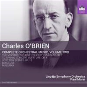 O'brien Charles - Complete Orchestral Music, Vol. 2 in the group Externt_Lager /  at Bengans Skivbutik AB (1874075)