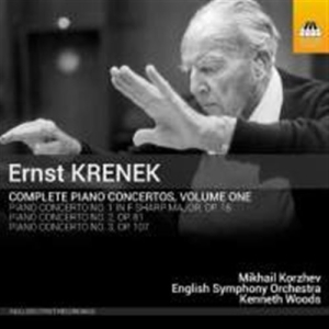 Krenek Ernst - Complete Piano Concertos, Vol. 1 in the group Externt_Lager /  at Bengans Skivbutik AB (1874077)