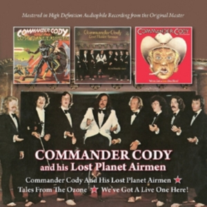 Commander Cody & His Lost Planet Ai - S/T+Tales From The Ozone+We've Got in the group CD / Pop-Rock at Bengans Skivbutik AB (1874306)