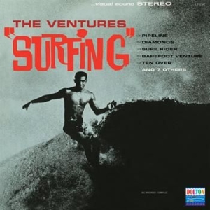 Ventures The - Surfing (Blue Vinyl) in the group VINYL / Pop-Rock at Bengans Skivbutik AB (1876337)