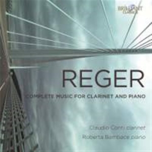Reger Max - Complete Music For Clarinet And Pia in the group Externt_Lager /  at Bengans Skivbutik AB (1881655)