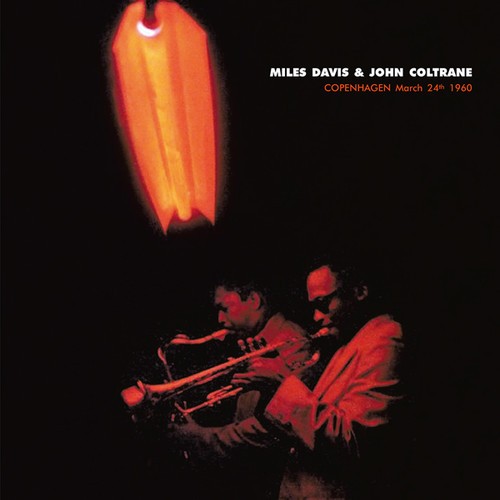 Davis Miles & John Coltrane - Copenhagen March 24 1960 in the group VINYL / Jazz/Blues at Bengans Skivbutik AB (1894561)
