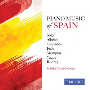 Garzon Maria - Piano Music Of Spain in the group CD / Pop at Bengans Skivbutik AB (1908106)