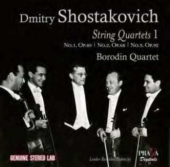 ShostakovichSatring Quartets 1 - Brodon Quartet in the group CD / Pop at Bengans Skivbutik AB (1908180)
