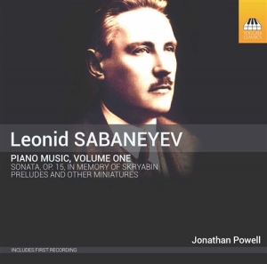 Sabaneyev - Piano Music Vol. 1 in the group Externt_Lager /  at Bengans Skivbutik AB (1910984)
