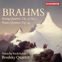 Brahms Johannes - String Quartet No. 1 / Piano Quinte in the group Externt_Lager /  at Bengans Skivbutik AB (1911004)
