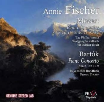 Mozart/Bartok:Piano Concertos - Annie Fischer/Bavarian Radio Orch. in the group CD / Pop at Bengans Skivbutik AB (1911027)