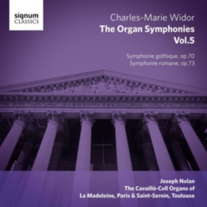 Widor C M - Organ Symphonies, Vol. 5 in the group Externt_Lager /  at Bengans Skivbutik AB (1911054)