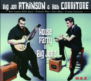Atkinson Big Jon & Bob Corritore - House Party At Big Jon's in the group CD / Jazz/Blues at Bengans Skivbutik AB (1921680)
