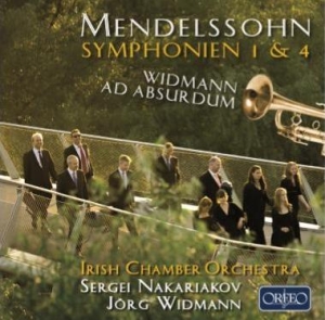 Mendelssohn Felix - Symphonies No. 1 & 4 in the group Externt_Lager /  at Bengans Skivbutik AB (1927388)