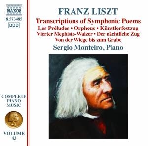 Liszt Franz - Complete Piano Music, Vol. 43 in the group Externt_Lager /  at Bengans Skivbutik AB (1931672)