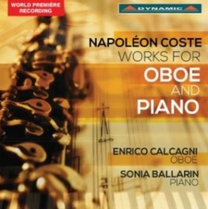 Coste Napoléon - Works For Oboe & Piano in the group Externt_Lager /  at Bengans Skivbutik AB (1947629)