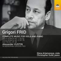 Frid Grigory - Complete Music For Viola & Piano in the group Externt_Lager /  at Bengans Skivbutik AB (1949814)