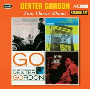 Dexter Gordon - Four Classic Albums  in the group CD / Jazz,Pop-Rock at Bengans Skivbutik AB (1967975)
