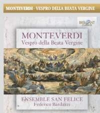 Monteverdi Claudio - Vespro Della Beata Vergine in the group Externt_Lager /  at Bengans Skivbutik AB (1983167)