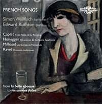 Honegger / Milhaud / Ravel - French Songs in the group Externt_Lager /  at Bengans Skivbutik AB (2003816)