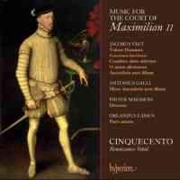 Various: Cinquecento - Music For The Court Of Maximilian in the group Externt_Lager /  at Bengans Skivbutik AB (2006059)