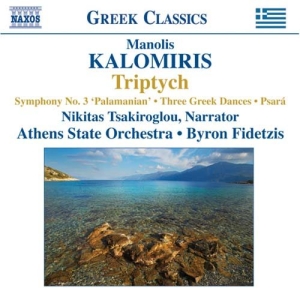 Kalomiris: Athens State Orchestra - Symphony No.3 in the group Externt_Lager /  at Bengans Skivbutik AB (2006307)