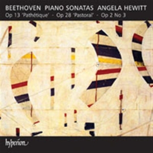 Beethoven/ Hewitt Angela - Piano Sonatas - 2 (Op 13, 28 & 3) in the group Externt_Lager /  at Bengans Skivbutik AB (2006335)