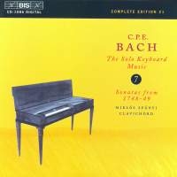 Bach Carl Philipp Emanuel - Solo Keyboard Music Vol 7 in the group Externt_Lager /  at Bengans Skivbutik AB (2006430)