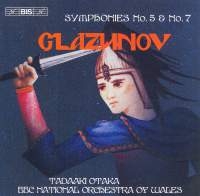 Glazunov Alexander - Symphonies Nos 5 & 7 in the group Externt_Lager /  at Bengans Skivbutik AB (2006447)