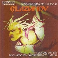Glazunov Alexander - Symphonies 1 & 6 in the group Externt_Lager /  at Bengans Skivbutik AB (2006480)