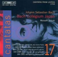 Bach Johann Sebastian - Cantatas Vol 17 in the group Externt_Lager /  at Bengans Skivbutik AB (2006483)