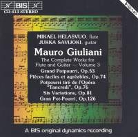 Giuliani Mauro - Complete Music For Flute & Gui in the group Externt_Lager /  at Bengans Skivbutik AB (2006494)