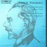 Feinberg Samuel - Piano Sonatas Vol 2 in the group Externt_Lager /  at Bengans Skivbutik AB (2006603)