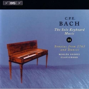 Bach Cpe - Solo Keyboard Music 14 in the group Externt_Lager /  at Bengans Skivbutik AB (2006610)