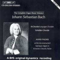 Bach Johann Sebastian - Organ Music Vol 1 in the group Externt_Lager /  at Bengans Skivbutik AB (2006611)